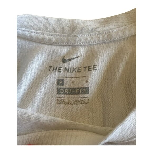 Nike Mens BEAST Brothers Eat and Stay Shirt~Size M~White Dri Fit Tee L10 02 - Picture 6 of 7